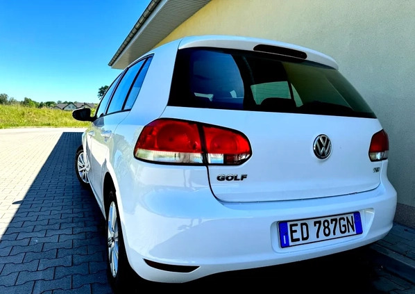 Volkswagen Golf cena 25900 przebieg: 127000, rok produkcji 2012 z Biała małe 667